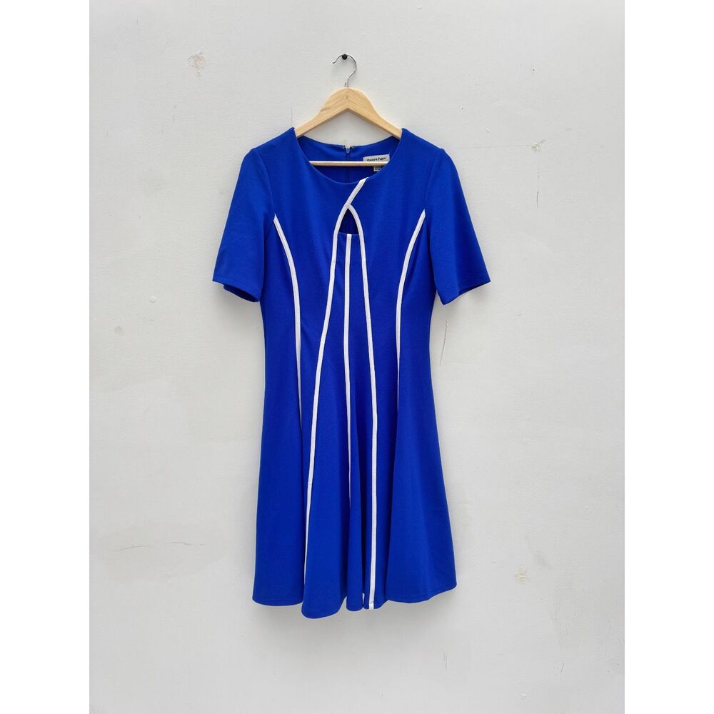 NWT Shelby & Palmer Royal Blue Fit & Flare Dress Size 10